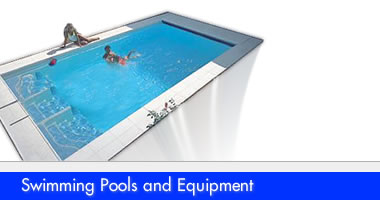 Swimming pools and equipment